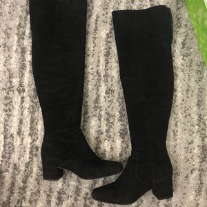 SAM EDELMAN knee high suede boots